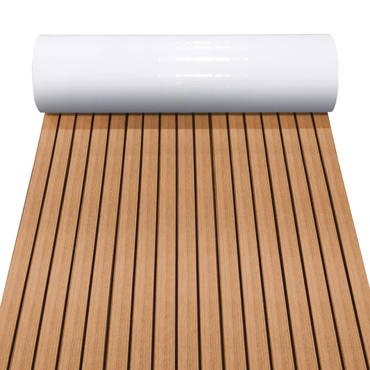 EVA Foam Boat Flooring with 3M Adhesive Backing Boat Decking Foam Self-Adhesive Sea Deck Boat Flooring 94.5"x47.2"/35.4"47.2"x16.1" EVA Foam Decking Sheet for Jon Boats Swim Platform RV Floor